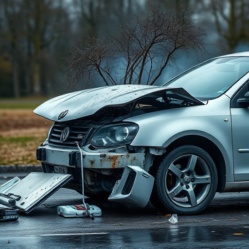 car crash damage