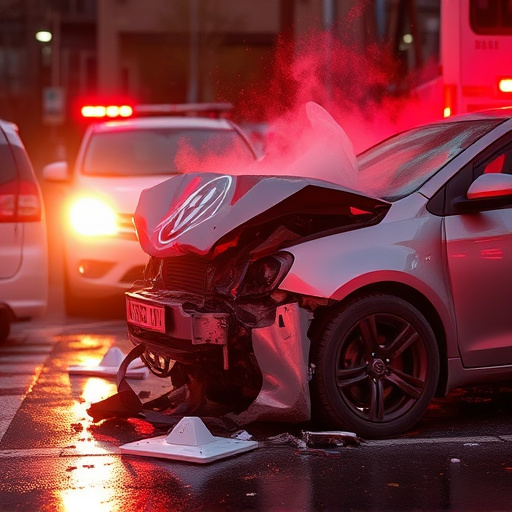 car crash damage