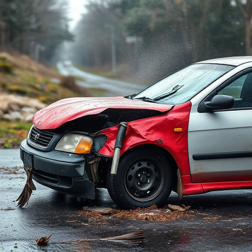 car crash damage