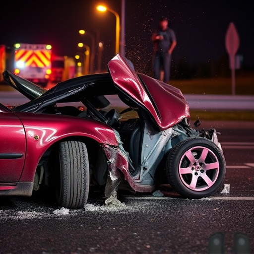 car crash damage