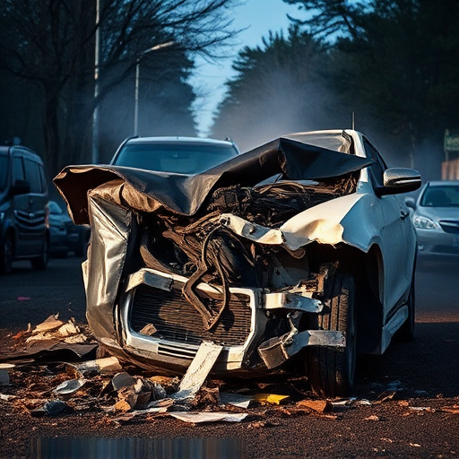 car crash damage