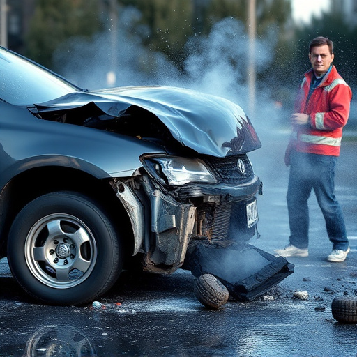 car crash damage