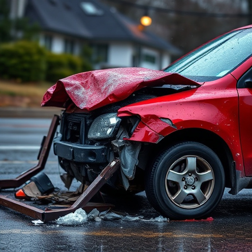 car crash damage