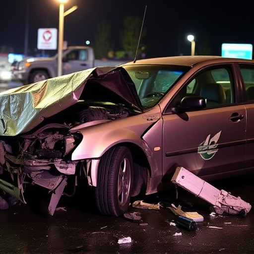 car crash damage