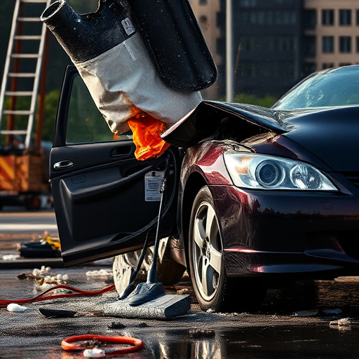 car crash damage