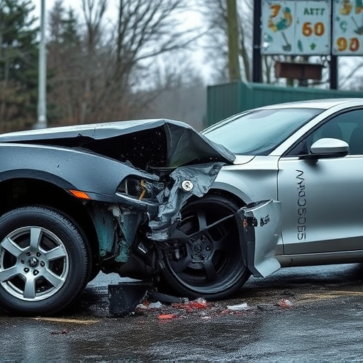 car crash damage