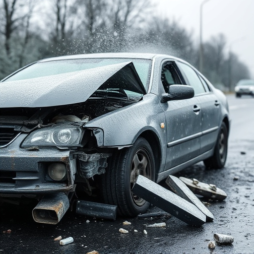 car crash damage