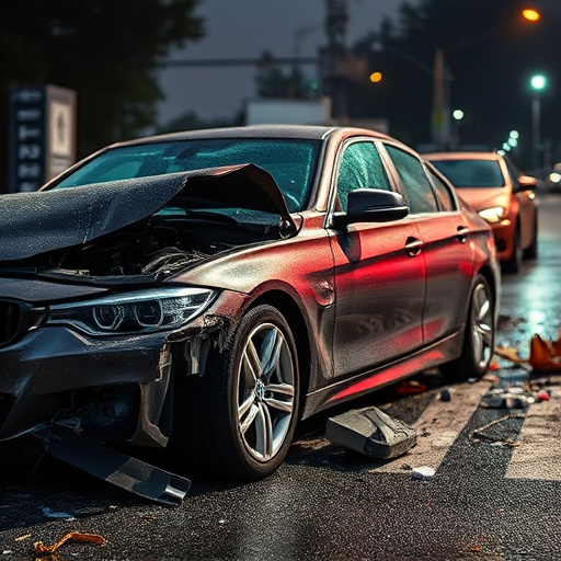 car crash damage