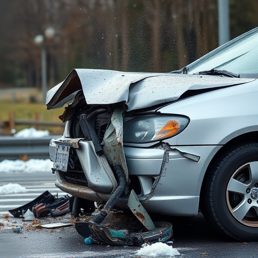 car crash damage