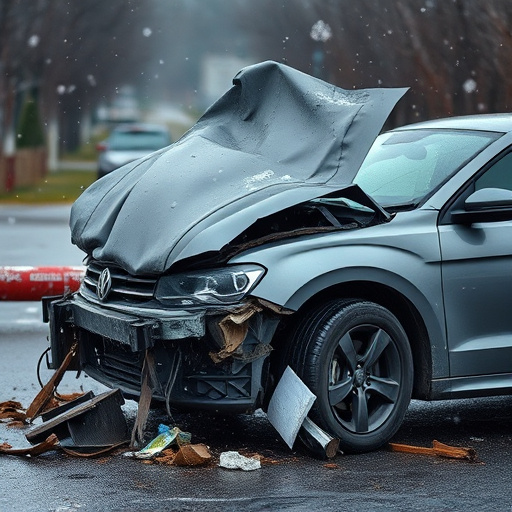 car crash damage
