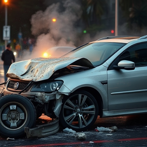 car crash damage