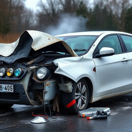 car crash damage