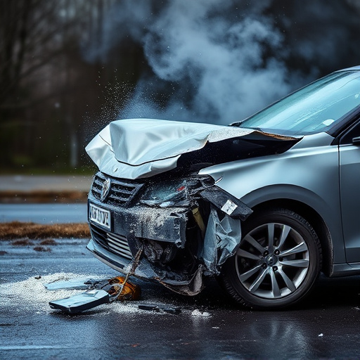 car crash damage