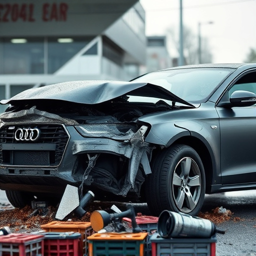 car crash damage