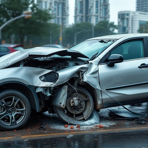 car crash damage