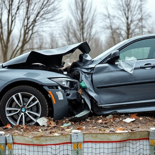 car crash damage