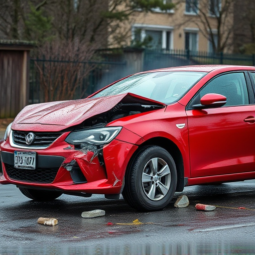 car crash damage