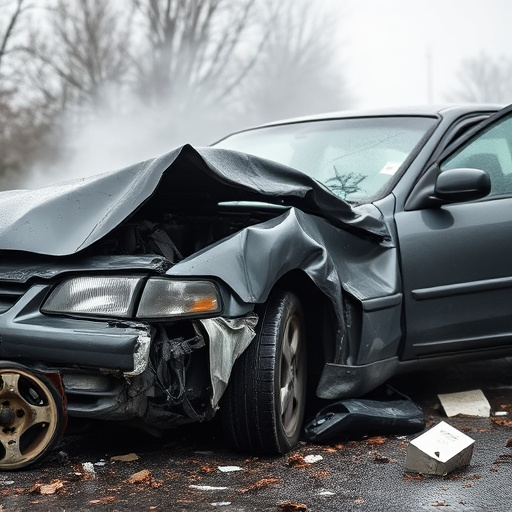 car crash damage