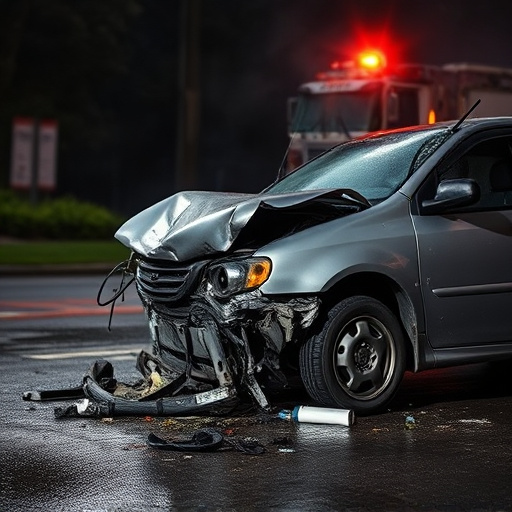 car crash damage