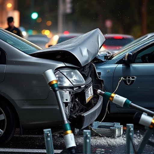 car crash damage