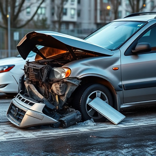 car crash damage