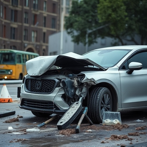 car crash damage