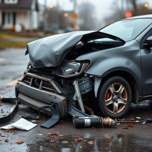 car crash damage