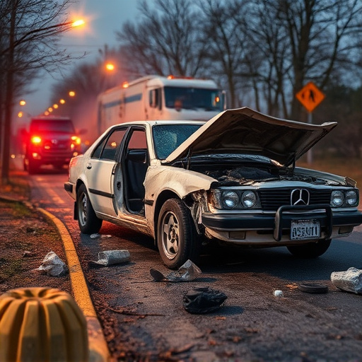 car crash damage