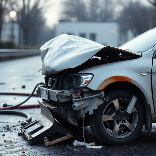 car crash damage