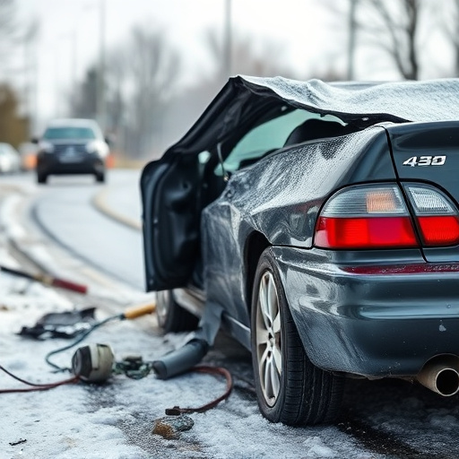 car crash damage