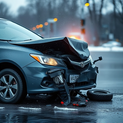 car crash damage