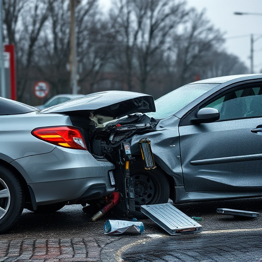 car crash damage