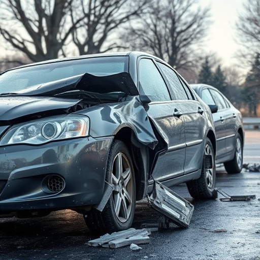 car crash damage