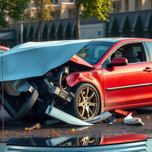 car crash damage