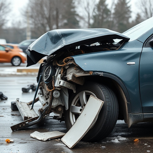 car crash damage