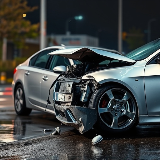 car crash damage