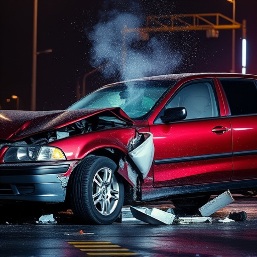 car crash damage