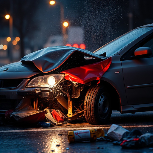 car crash damage