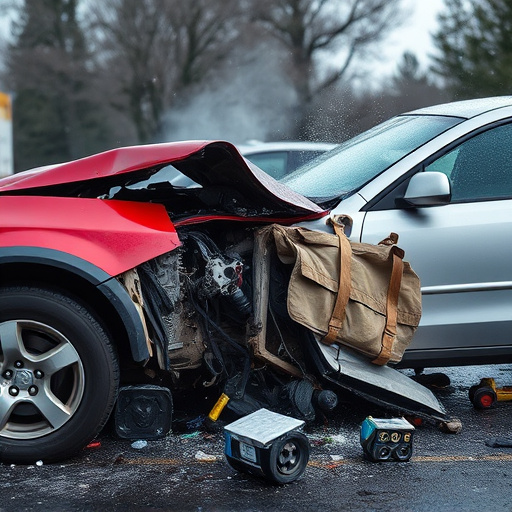 car crash damage