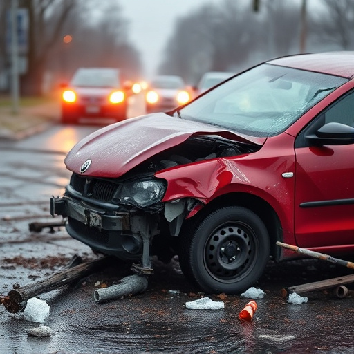 car crash damage