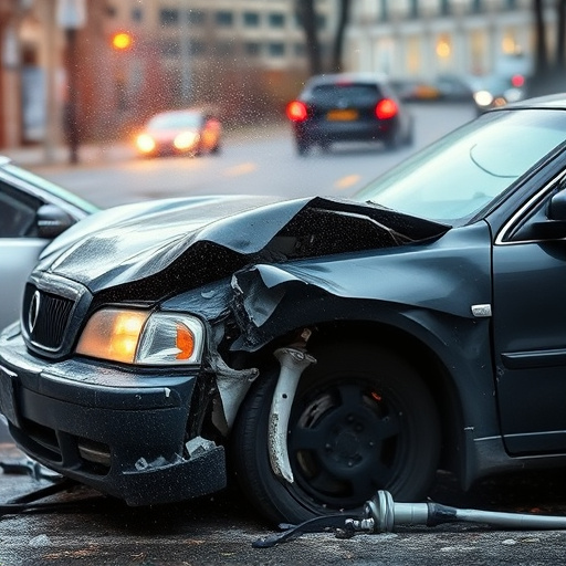 car crash damage