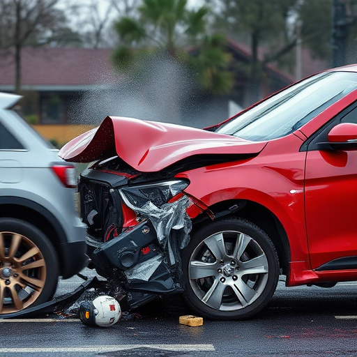car crash damage