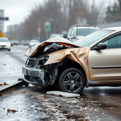 car crash damage