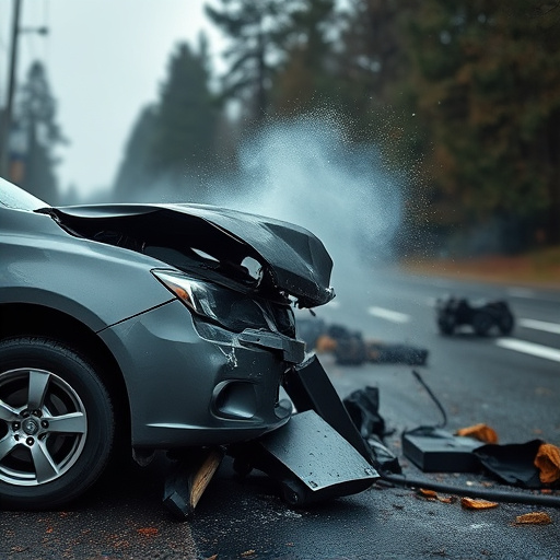 car crash damage