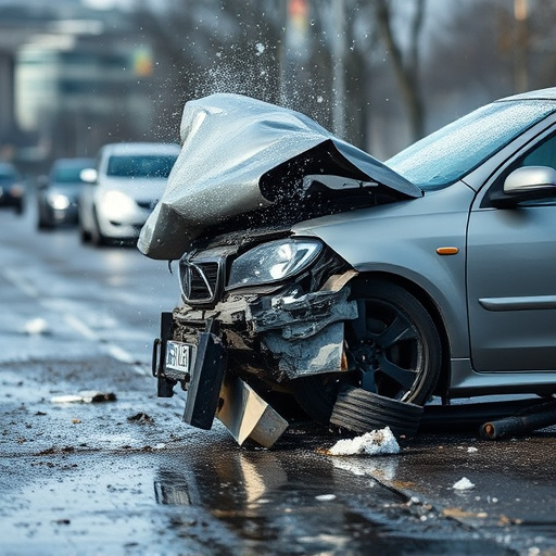 car crash damage