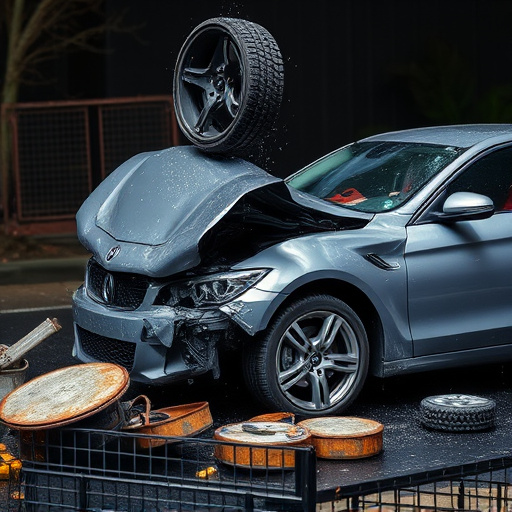 car crash damage