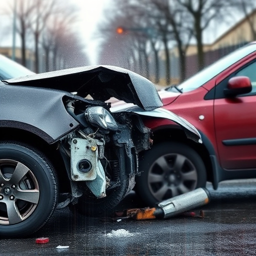 car crash damage