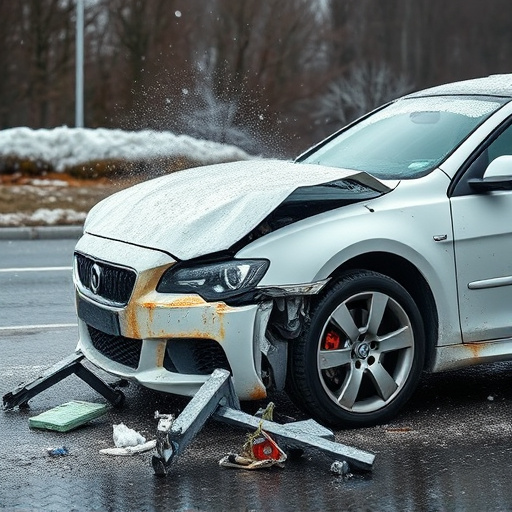 car crash damage