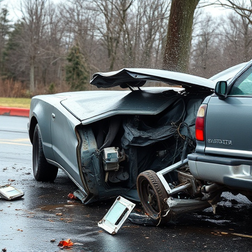 car crash damage