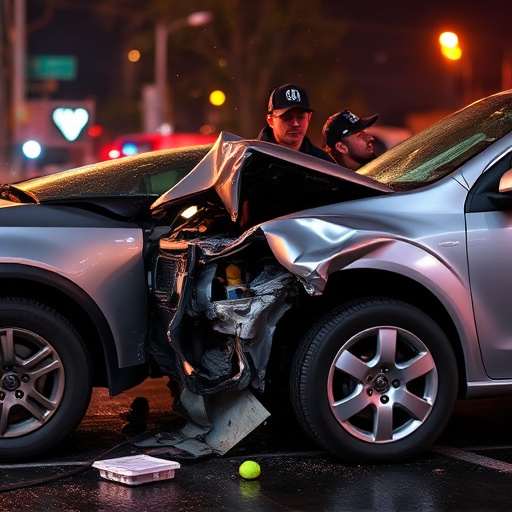 car crash damage